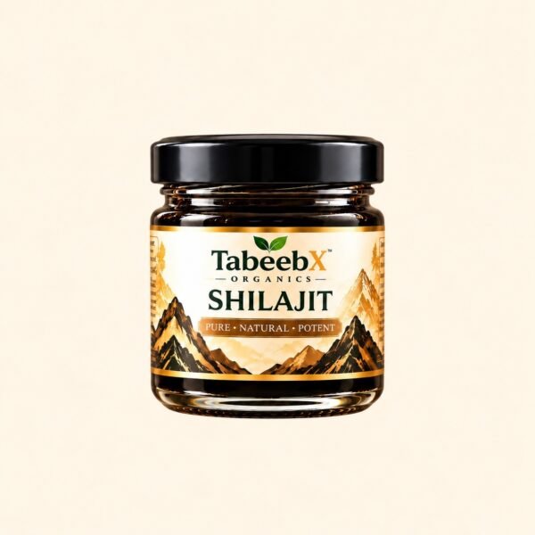 TabeebX Organics Pure Shilajit Resin – Natural Himalayan Shilajit 12 Gram
