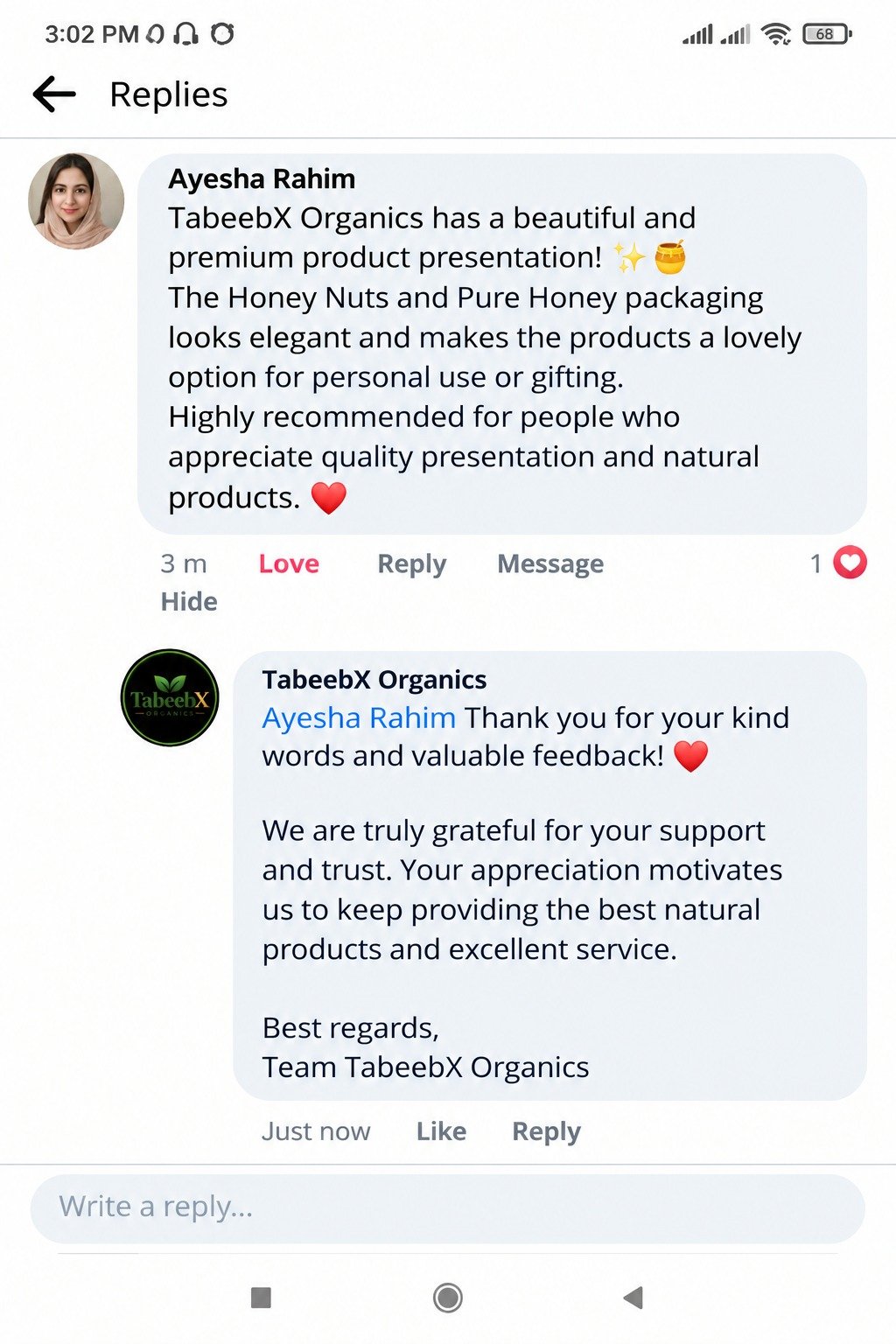 Customer review 6